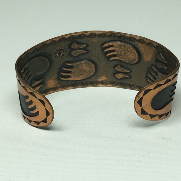 Bell Trading Post solid copper cuff - Picture 2 of 5